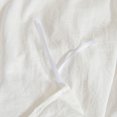 thumbnail image 6 of Move Over White Hollow Square Tassel Duvet Cover Set Queen Tufted Tassel Bedding Sets Solid White Pattern Washed Microfiber No Filling, 6 of 8