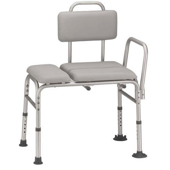 Transfer Bench Padded Kd  Gray