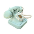 thumbnail image 1 of Esquirla Corded Retro Phone Decorative Classic Corded Desk Phone for Bar Study Office Blue, 1 of 1