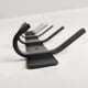 thumbnail image 3 of Ganchos para baño, 4 ganchos, gancho de pared para baño de acero inoxidable para chaqueta, paraguas, toalla, llavero, negro Sincero Electrónica, 3 of 5