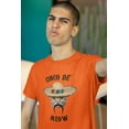 thumbnail image 3 of Old Glory Mens Funny Cat Cinco de Mayo Meow Short Sleeve Graphic T Shirt, 3 of 6