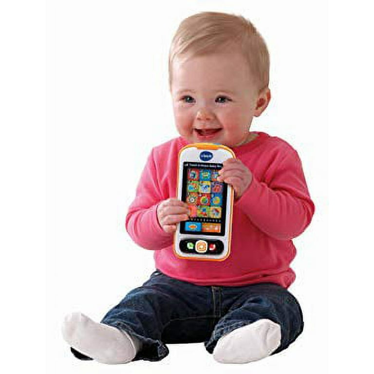 VTech Touch and Swipe Baby Phone, Orange