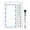 White, variant on To-do list/ Chore For Kids Chore Board Tools For Kids To Do List Checklist Task Board Routine Planning Board For Fridge With 10 Sliders And Marker White 5ml