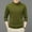 Army Green, variant on Men's Fashion High Neck Sweater Fall Winter Casual Solid Color Thermal Warm Knitted Pullover Top Men's Sweaters(Yellow,2XL)