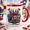 Black, variant on Firefighter Mug Patriotic Fire Brave & Proud Coffee Cup Gift for Firefighters