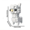 thumbnail image 5 of 96Pcs+ Cute Animal Assembled Building Blocks, Platypus, Alpaca, Scarlet Macaw,kangaroo,Little Raccoon,Koala,Animal Model, Small Particle Block, Boy Toy, Girl Toy, Children's Toys, Gifts, 5 of 5