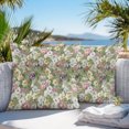 thumbnail image 3 of Sage Green Botanical Outdoor Pillow Covers 18x18 Inch Throw Pillow Covers Set of 2 Waterproof Decorative Pillow Cases Spring Floral Summer Botanical Vintage Cushion Covers for Patio Furniture Garden, 3 of 7