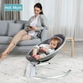 Hot Mom Electric Baby Bouncer, Bluetooth Baby Rocker with Intelligence