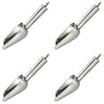 thumbnail image 2 of Mini Ice Scoop Set of 4, GZQJFMY 3 Ounce Gold Stainless Steel Scoops for Candy/Flour/Sugar, Small Metal Scoops for Party/Canisters Jars/Kitchen Bar/Ice Maker, Rust Proof & Dishwasher Safe, 2 of 5