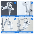 thumbnail image 4 of HIBIBUD 2026 New 15-Stage Shower Head Filter for Hard Water with Replaceable Cartridges - Removes Fluoride,Improves Skin Health,Easy Installation,Standard 1/2 Thread Type, 4 of 7