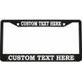 thumbnail image 4 of Cat Love Logo License Plate Frame Car Tag Holder Cover/Car Accessories (Carbon), 4 of 4