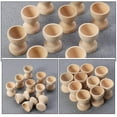 thumbnail image 4 of Bandeja de huevos pintada a mano, soporte para desayuno, juego de madera, juguetes para niños, juguetes para niños, manualidades de Pascua, decoración, huevos duros para niños pequeños, 4 of 6