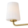 thumbnail image 5 of 57403LCB Hinkley Lighting McKenna - 27W 3 LED Medium Bath Vanity-11 Inch Tall and 23.25 Inch Wide-Lacquered Brass Finish, 5 of 20