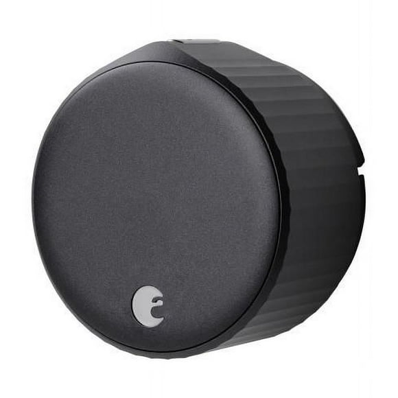 AUGUST WI-FI SMART LOCK 4TH GEN - MATTE BLACK