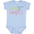 thumbnail image 3 of Inktastic Live, Laugh, Love Boys Baby Bodysuit, 3 of 5