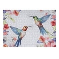 thumbnail image 5 of JRXY Hummingbird Flowers Butterflies Wooden Jigsaw Puzzle - Impossible Wooden Puzzles Gift for Family Friends 300 PCS, 5 of 6