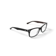 Walmart Youth FM13052 Square Prescription Eyeglasses with Case, Black/Pink