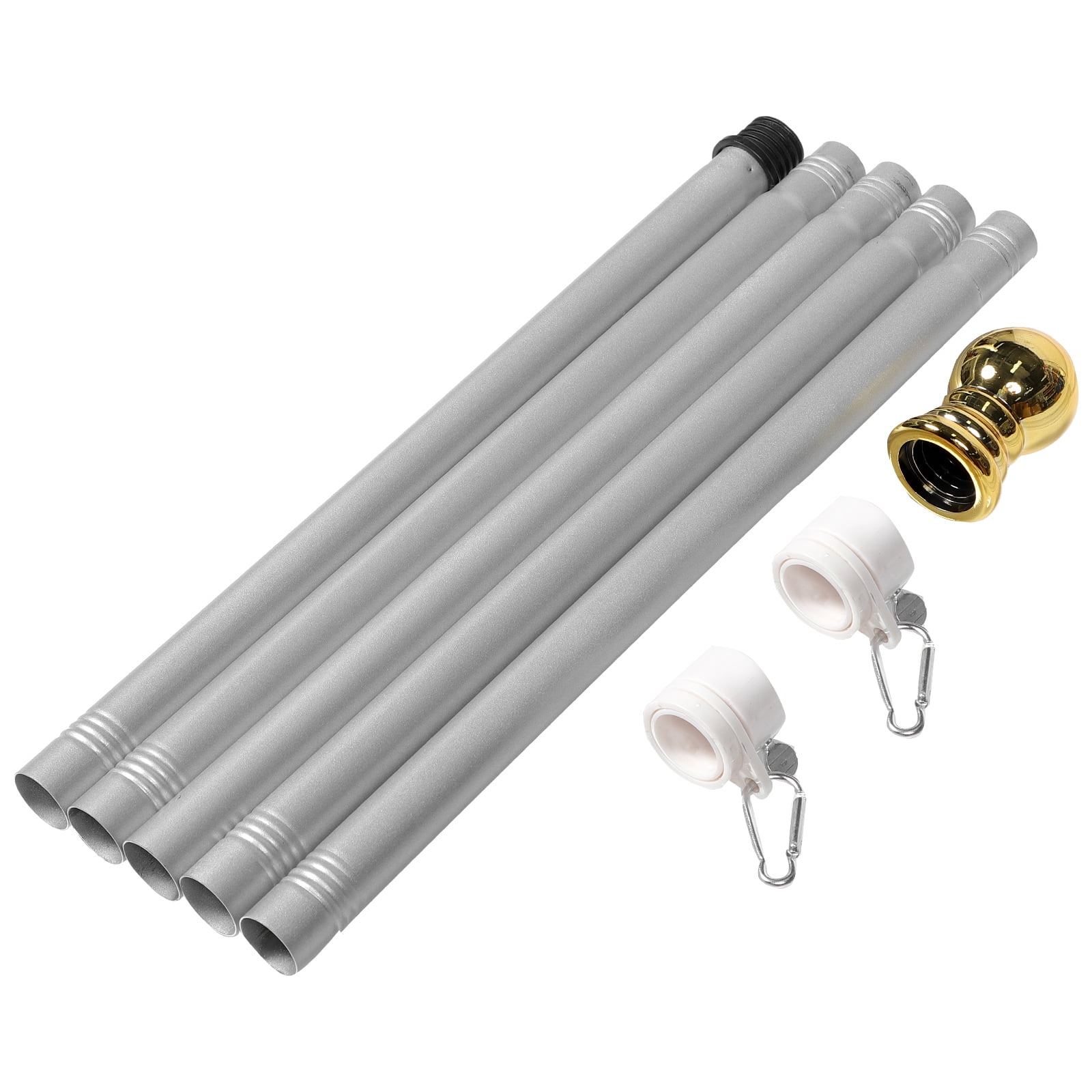 Baluue Rust-Resistant Stainless Steel Flagpole for Home Use with Easy and Quick Installation