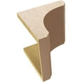 thumbnail image 6 of 10"W x 10"D x 10"H Wide Legacy Rough Cedar Woodgrain TimberThane Corbel, Primed Tan, 6 of 6