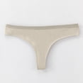 thumbnail image 1 of Puntoco Ropa interior para mujer, calzoncillos, moda para mujer, color sólido, cintura alta, tanga, calzoncillos transpirables para ocio, 1 of 4
