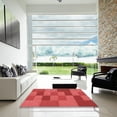 thumbnail image 7 of Ahgly Company Machine Washable Indoor Rectangle Transitional Red Area Rugs, 7' x 9', 7 of 7