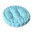 thumbnail image 6 of Outdoor Chair Cushions,Floor Cushion Seating,AZXY 14x14in Round Chair Cushions for Dining Chairs,Reversible Thicken Meditation Seat Cushion for Outside Patio Furniture,Blue, 6 of 6