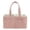 Pink, variant on Lshylf Corduroy Nappy Caddy Organizer Storage Basket For Changing Table Portable Car Nursery(Khaki,14.17in*7.87in*7.09in)