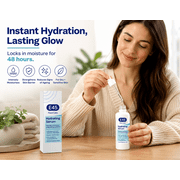 E45 Hydrating Face Serum for Dry Sensitive Skin Unscented 30 ml 3 Pack