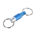 thumbnail image 3 of Portable Keychain with Detachable Metal Key Ring For 360° Rotation Dual Ring Buckle dark blue, 3 of 9
