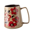 thumbnail image 3 of DOLITY Ceramic Coffee Mug Chinese Pottery Cup for Juice Cappuccino Restaurant Khaki, 3 of 9