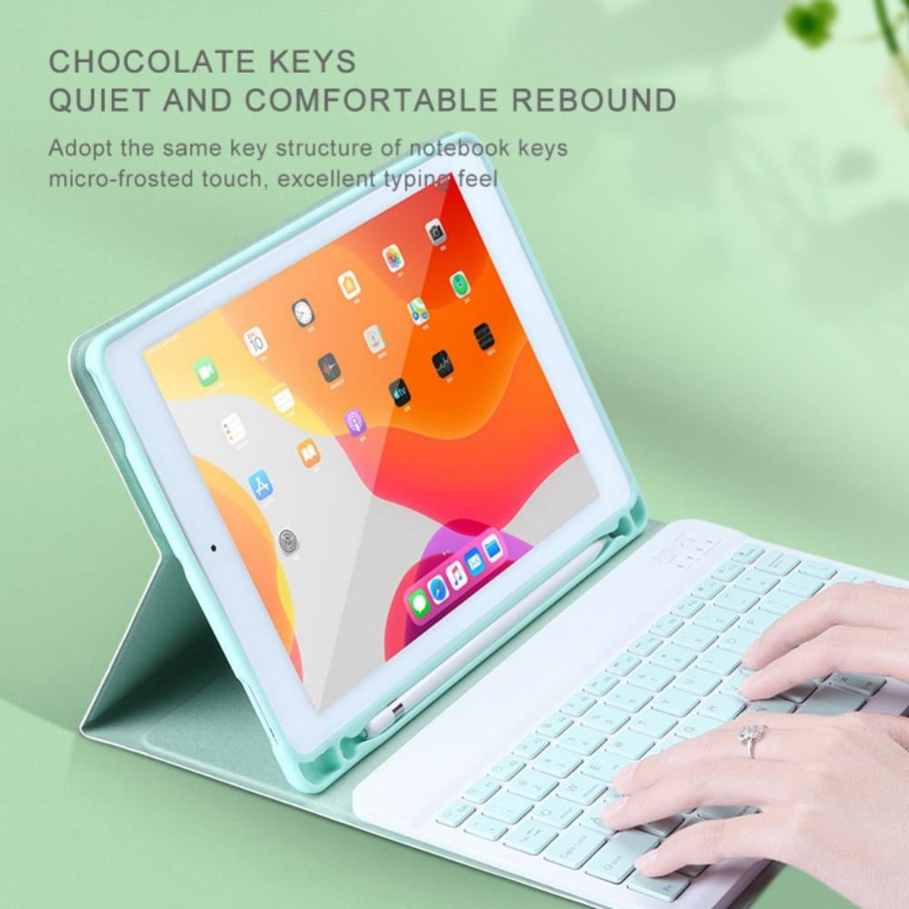 iPad Mini 6 Keyboard Case,Detachable Keyboard Slim Folio Smart Cover for iPad Mini 6th Generation 8.3 inch with Build-in Pencil Holder