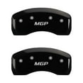 thumbnail image 2 of MGP 4 Caliper Covers Engraved Front & Rear MGP Black finish silver ch Fits select: 2010-2014 SUBARU OUTBACK 3.6R LIMITED, 2014-2018 SUBARU FORESTER 2.0XT TOURING, 2 of 2