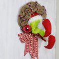 thumbnail image 4 of De arpillera navideña decoraciones navideñas de patas largas que mejoran la atmósfera para la ventana de la pared de la sala de estar ANGGREK Otros, 4 of 7