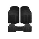thumbnail image 1 of Kit Tapete 3 Piezas Uso Rudo Autos Y Camionetas Universal Negro, 1 of 3