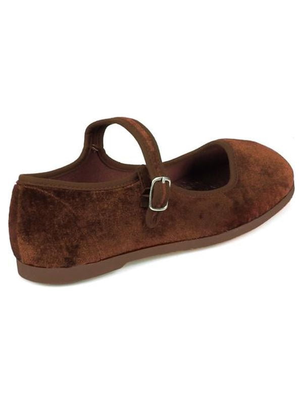 Nature Breeze Mary Jane Women's Flats in Brown