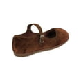 thumbnail image 3 of Nature Breeze Mary Jane Women's Flats in Brown, 3 of 4