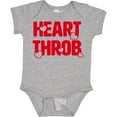 thumbnail image 3 of Inktastic Heart Throb (red) Boys or Girls Baby Bodysuit, 3 of 5