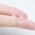 thumbnail image 5 of 1200pcs Silicone Earring Backs Soft Clear Ear Safety Back Pads Backstops Bullet Clutch Stopper Replacement New_1, 5 of 5