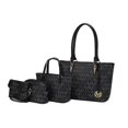 thumbnail image 1 of MKF Collection by Mia K.  Alexy M Signature Bag Set, Black - 4 Piece, 1 of 1