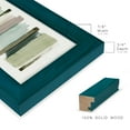 thumbnail image 2 of Grass Stains I - Framed Print w/glass - Ocean Blue, 2 of 8
