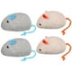 thumbnail image 1 of 4 piezas Lindo juguete de gato de ratón de ratón para gato de ratón para juguetes para gatos interactivos de gato en forma de ratones interiores, 1 of 7