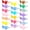 Butterfly 20, variant on 10/20 Pack Star/Heart Shape/Round/Butterfly/Cat Eye/Rectangle/Fire Rimless Tinted Party Sunglasses Color Glasses Fire 20