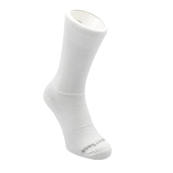 Wrightsock CoolMesh II Crew Running Socks for Men and Women – Cushioned, Eco-Friendly and Anti Blister Socks with our Patented Double Layer Design - American Made, No Blisters Guaranteed