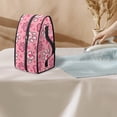 thumbnail image 3 of HELLHERO Handheld Steam Iron Storage Bag Lightweight Iron Accessories Portable Garment Steamer Case Heart-Shaped Paw Print Pattern Valentines Day, Case Only, 3 of 6