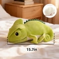 thumbnail image 3 of Realistic Plush Chameleon Stuffed Animal Toys, Easter Lizard Stuffed Animal Plush Pillow Decoration, 3 of 6