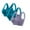 A10 Multicolor, variant on snilers 3 Pack Plus Size Womens Sports Bras High Impact Wireless Bras No Underwire Breathable Seamless Everyday Bra with Padded