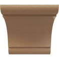 thumbnail image 2 of 12"W x 12"D x 12"H Wide Olympic Rough Cedar Woodgrain TimberThane Corbel, Primed Tan, 2 of 6