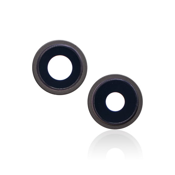 Replacement Back Camera Lens With Bracket & Bezel Compatible For iPhone 13 / 13 Mini (Aftermarket Plus) (Midnight)