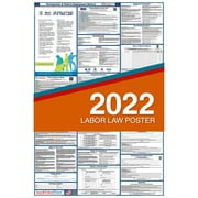 2022 Pennsylvania State and Federal Labor Law Poster (Laminated)