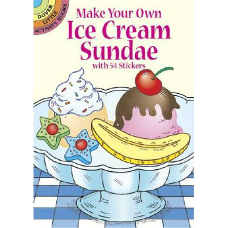 Make Your Own Ice Cream Sundae with 54 Stickers